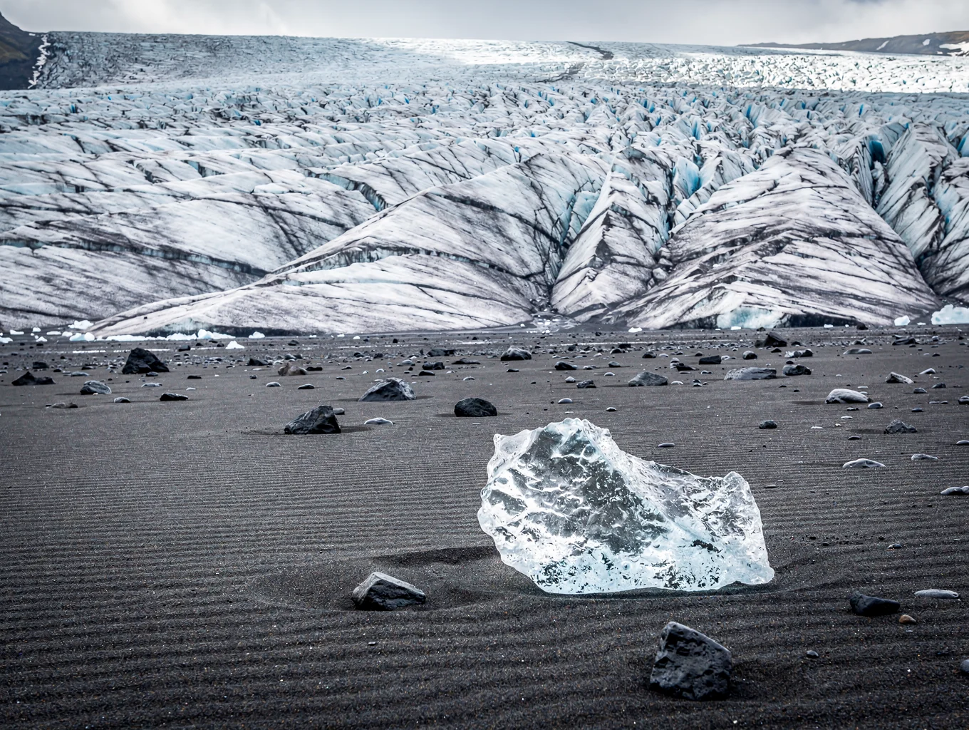 Glacial Blue Horizon