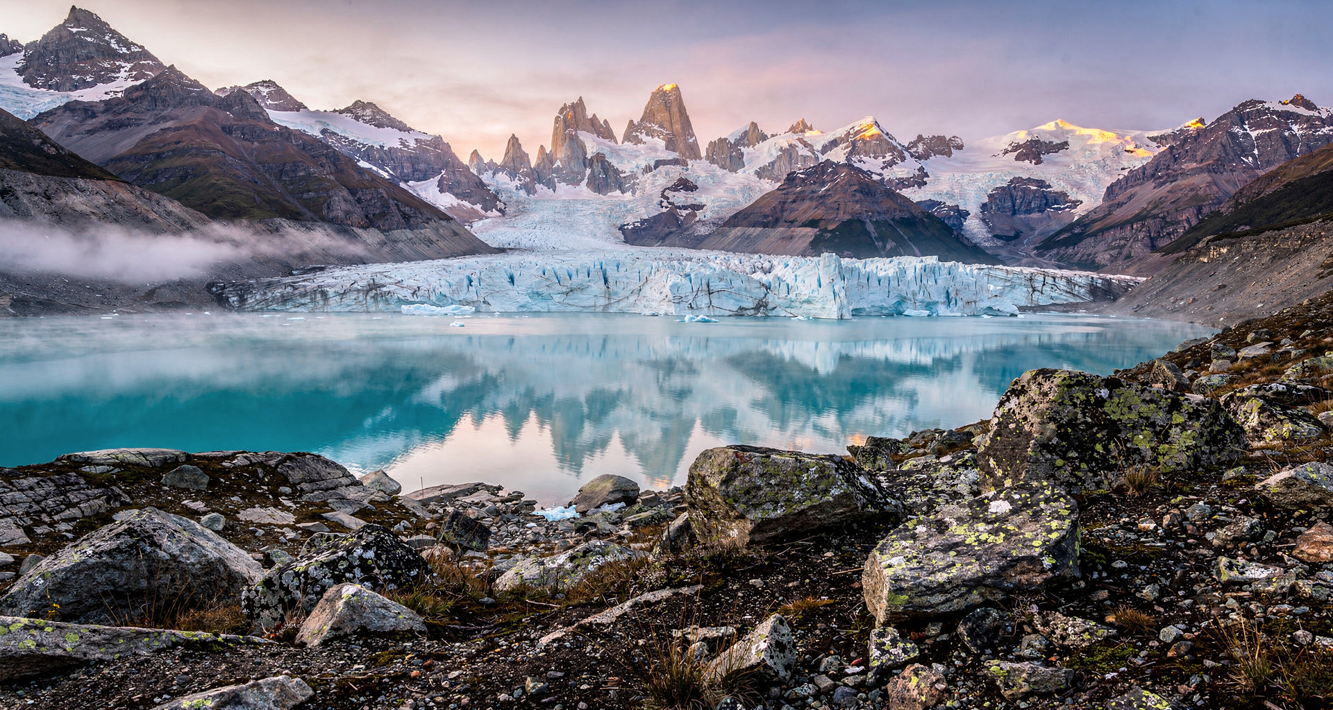 Glacial Lake Reflection